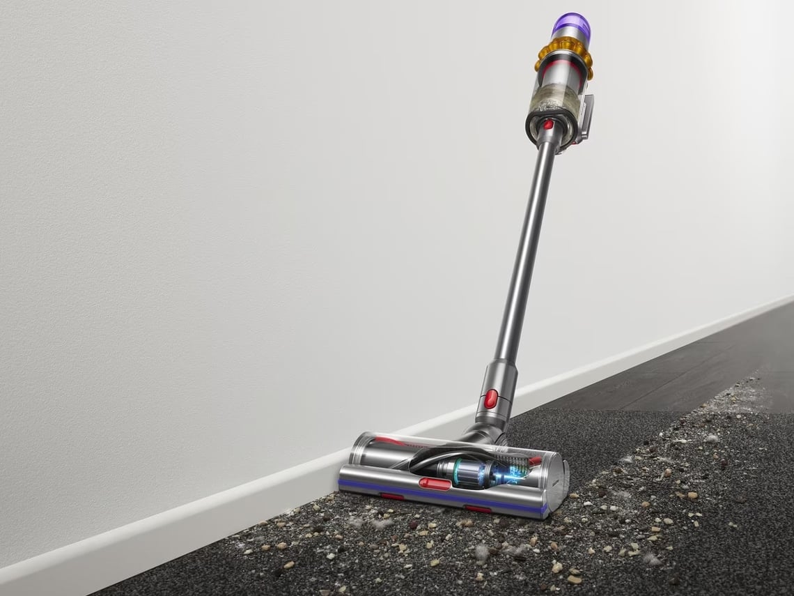 Aspiradora Escoba DYSON V15 DETECT ABSOLUTE (Autonomía 60 min - 770 ml)