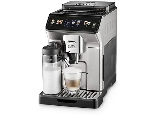 Cafetera superautomática - De'Longhi Eletta Explore Cold Brew ECAM450.65.S,