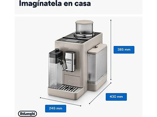 Cafetera superautomática - De'Longhi Rivelia EXAM440.55.BG, Molinillo integrado
