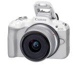 Canon EOS R50 Blanca + RF-S 18-45 mm IS STM