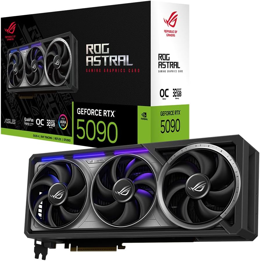 Tarjeta gráfica ASUS ROG RTX 5090 OC Edition 32GB GDDR7