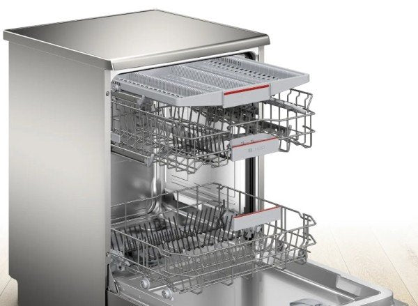 Bosch SMS4EMI06E - Lavavajillas inox de 14 servicios Clase B