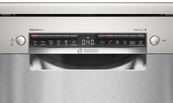 Bosch SMS4EMI06E - Lavavajillas inox de 14 servicios Clase B