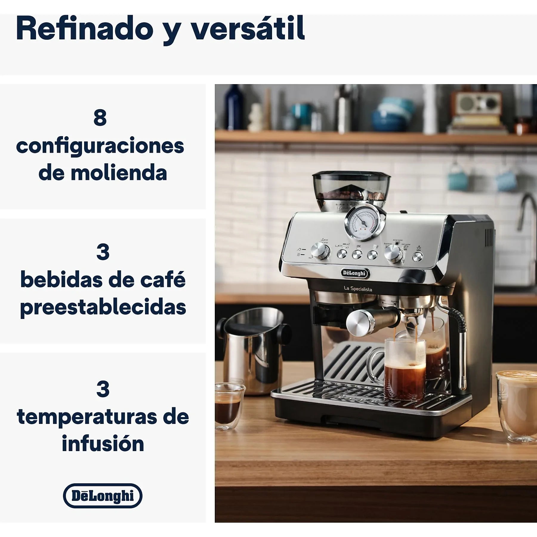 Cafetera express - De'Longhi La Specialista mini Arte EC9155.MB, Thermoblock