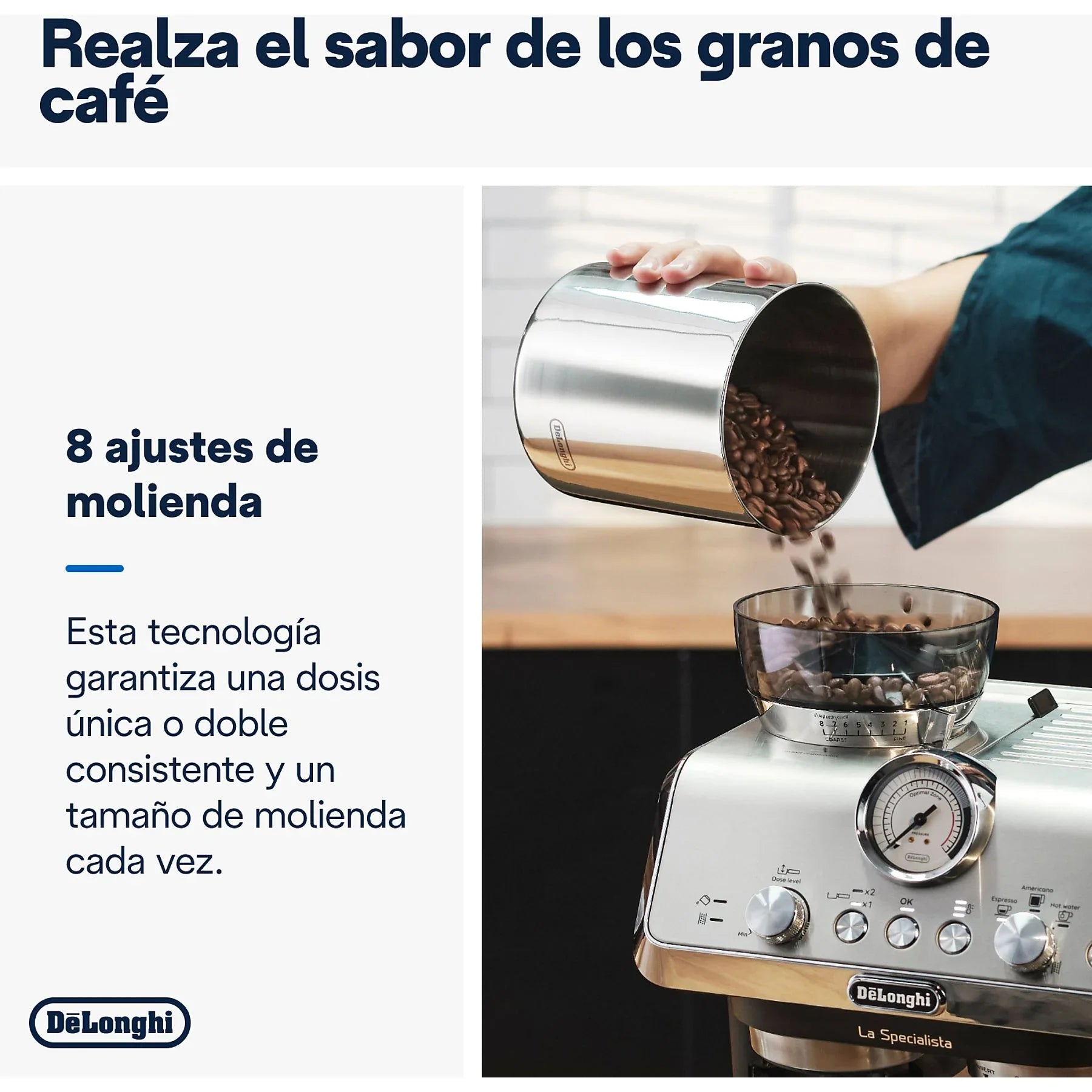 Cafetera express - De'Longhi La Specialista mini Arte EC9155.MB, Thermoblock