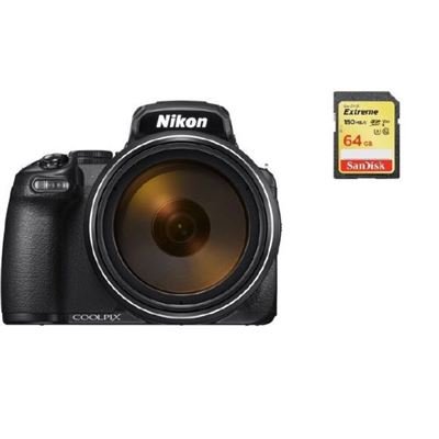 Kit Cámara Compacta NIKON Coolpix  P1000 + Bolsa + EN-EL20A