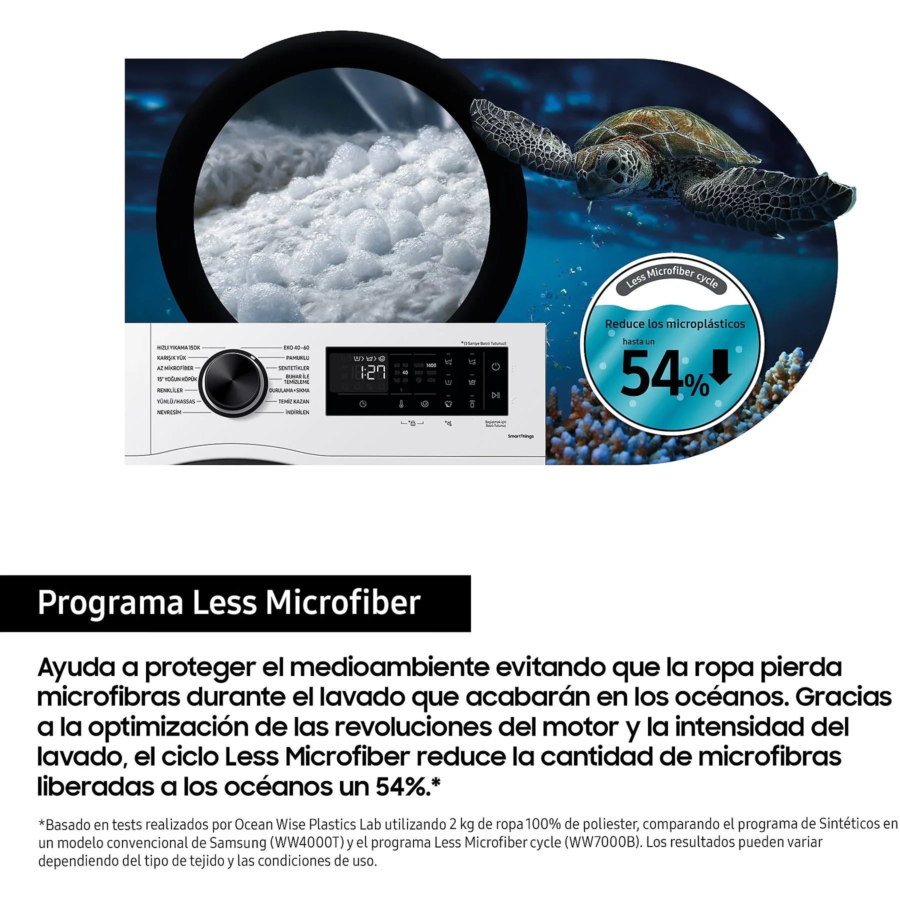 Lavadora carga frontal - Samsung WW90CGC04DAEEC, 9 kg