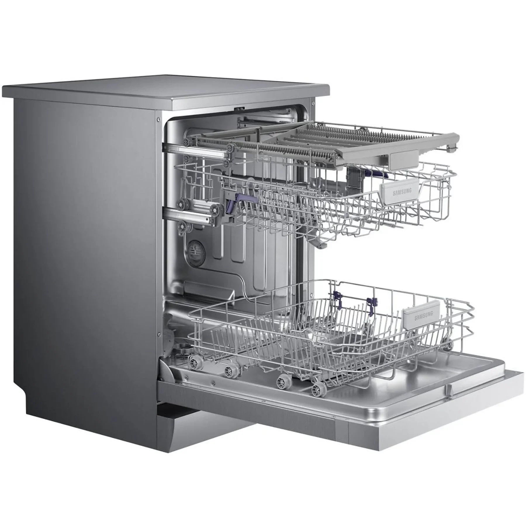 Lavavajillas - Samsung DW60M6050FS, 14 servicios, 7 programas