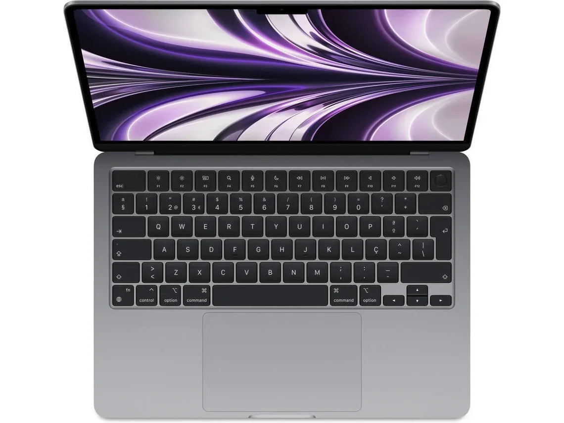 MacBook Air APPLE Gris Sideral - MLXX3Y/A (13.6'' - Apple M2 8-core - RAM: 8 GB - 512 GB SSD - GPU 8-core)