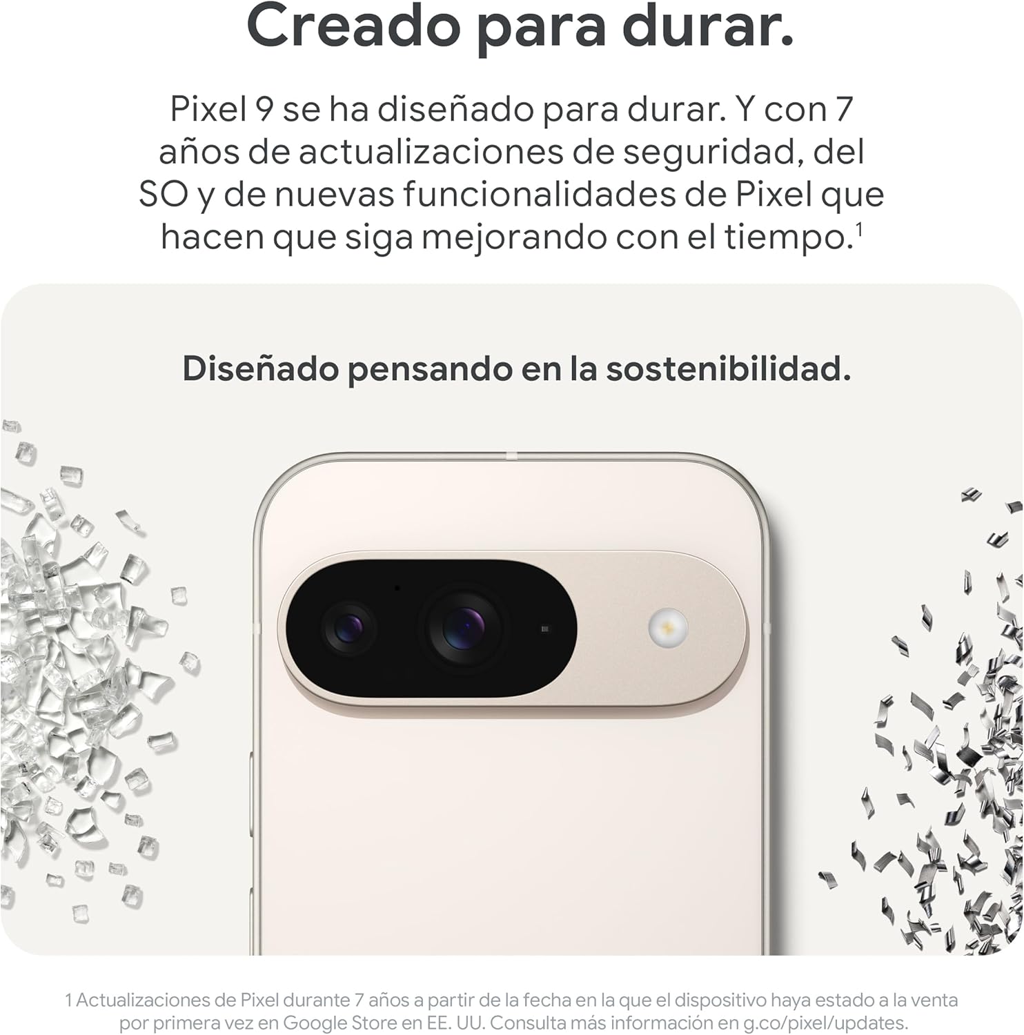 Google Pixel 9 256GB Porcelana – Android 6,3"