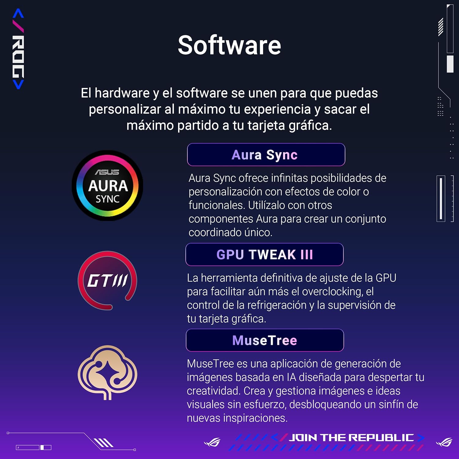 Tarjeta gráfica ASUS ROG RTX 5080 16GB GDDR7 Gaming