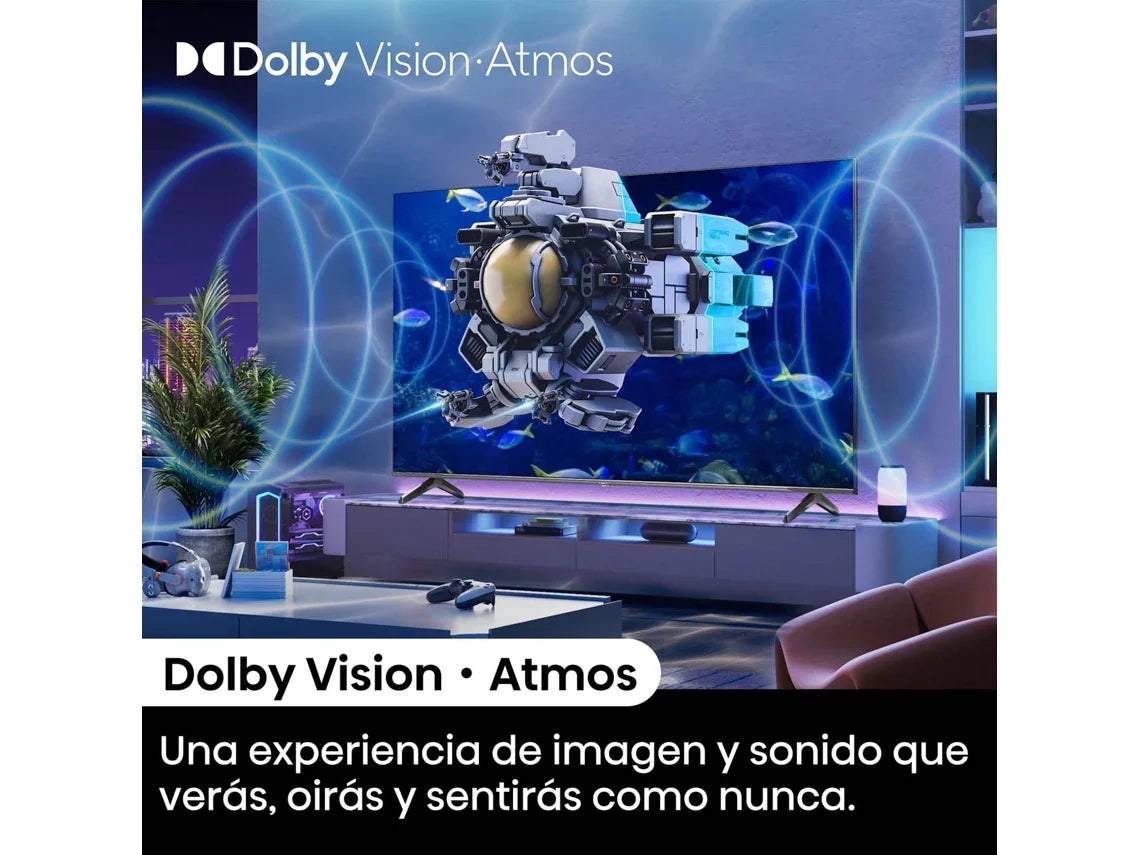 TV HISENSE 75E7NQ-PRO (QLED - 75'' - 191 cm - 4K Ultra HD - Smart TV)