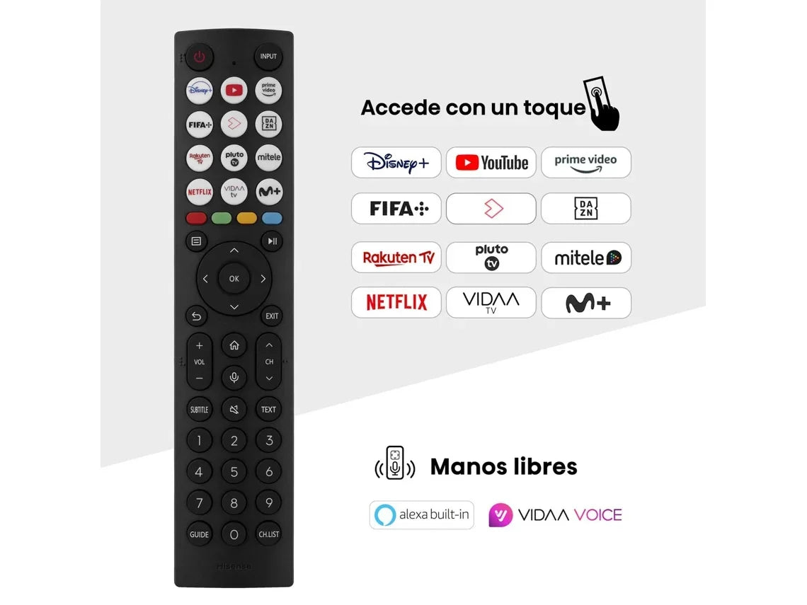 TV HISENSE 75E7NQ-PRO (QLED - 75'' - 191 cm - 4K Ultra HD - Smart TV)