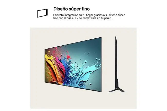 TV LG 55QNED80T6A (QNED - 55'' - 140 cm - 4K Ultra HD - Smart TV)