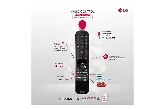 TV LG 55QNED80T6A (QNED - 55'' - 140 cm - 4K Ultra HD - Smart TV)